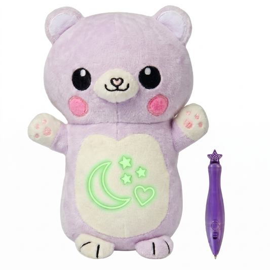 Peluche Dibuja y Brilla ChispaBaby