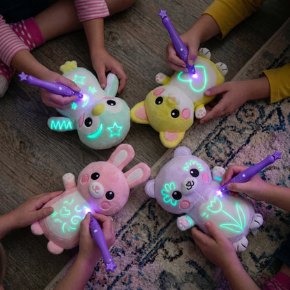Peluche Dibuja y Brilla ChispaBaby